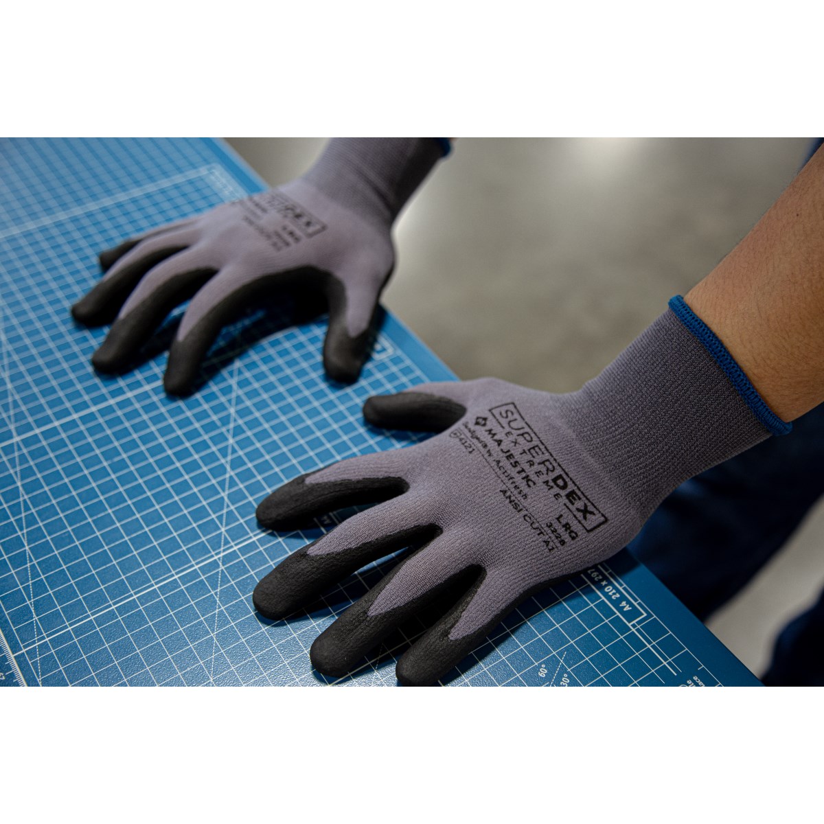 SuperDex Micro Foam Nitrile Palm Coated Glove on Nylon Shell